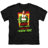 Elf - Santa'S Coming! I Know Him! Youth Short Sleeve
