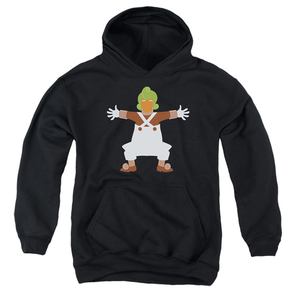 Willy Wonka And The Chocolate Factory - Lone Oompa Loompa Youth Hooded Sweatshirt