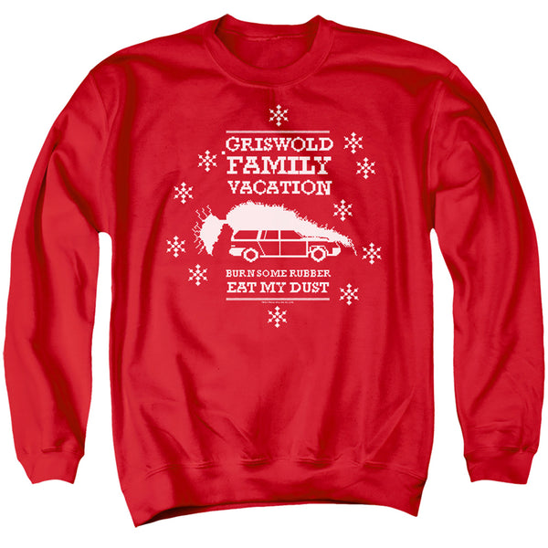 Christmas Vacation - Burn Some Rubber Adult Crewneck Sweatshirt