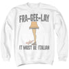 A Christmas Story - Fra Gee Lay' Fragile Leg Lamp Adult Crewneck Sweatshirt