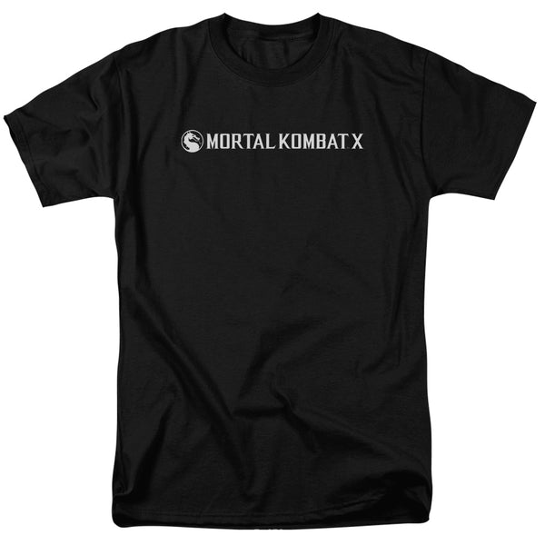 Mortal Kombat X - Horizontal Logo Adult Regular Fit Short Sleeve
