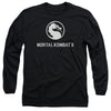 Mortal Kombat X - Dragon Logo Adult Long Sleeve