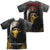 Mortal Kombat X - Finish Him (Front - Back Print) Adult Regular Fit Short Sleeve 100% Poly