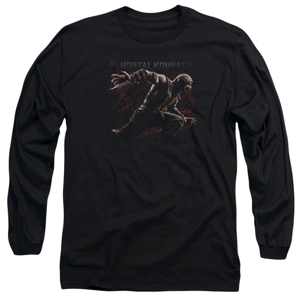 Mortal Kombat X - Scorpion Lunge Adult Long Sleeve