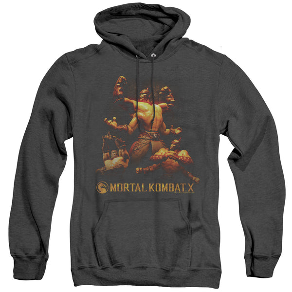 Mortal Kombat X - Goro Adult Heather Hoodie