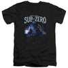Mortal Kombat - Sub Zero Adult Slim Fit V Neck Cotton