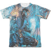 Mortal Kombat - Kombat Comic Adult Regular Fit Short Sleeve 65 - 35 Poly - Cotton