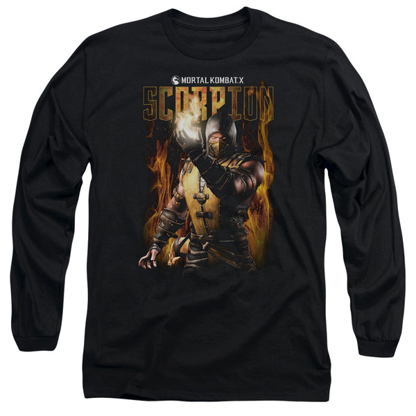 Mortal Kombat - Scorpion Adult Long Sleeve