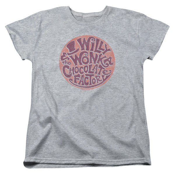 Willy Wonka And The Chocolate Factory - Circle Logo Women's Short Sleeve