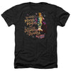 Willy Wonka And The Chocolate Factory - Music Makers Adult Regular Fit Heather Short Sleeve