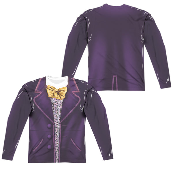Willy Wonka And The Chocolate Factory - Wonka Costume (Front - Back Print) L - S Adult Poly Crew