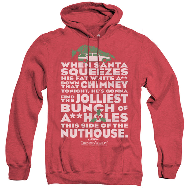 Christmas Vacation - Jolliest Bunch Adult Heather Hoodie