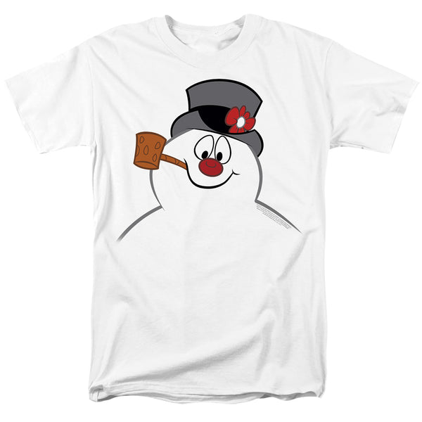 Frosty The Snowman - Frosty Face Adult Regular Fit Short Sleeve