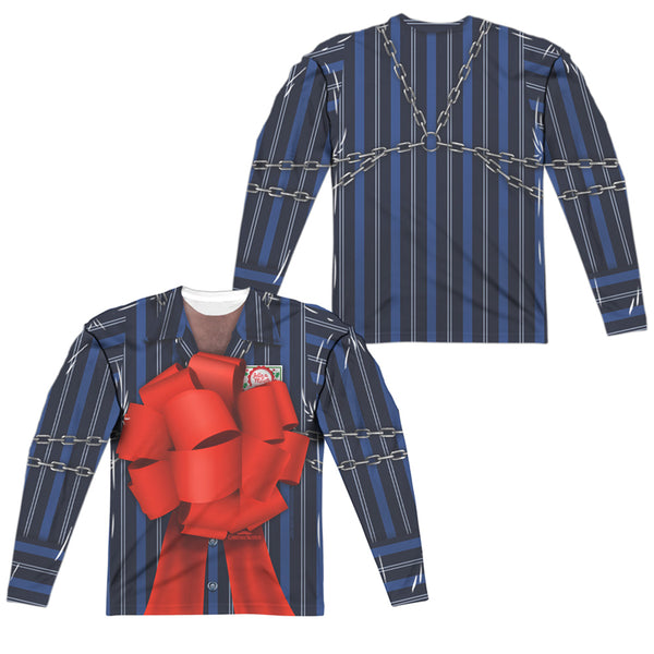 Christmas Vacation - Frank Shirley (Front - Back Print) L - S Adult Poly Crew