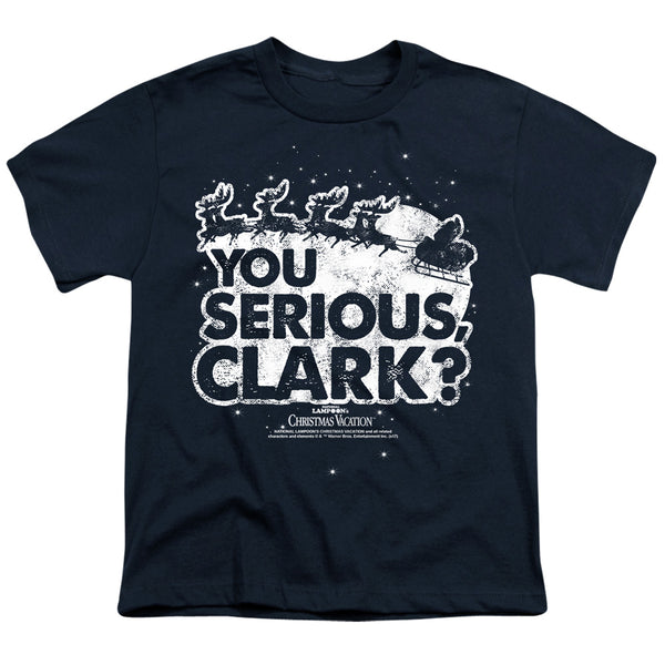 Christmas Vacation - You Serious Clark Youth Short Sleeve