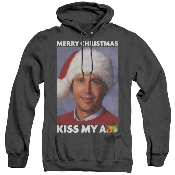 Christmas Vacation - Merry Kiss Adult Heather Hoodie