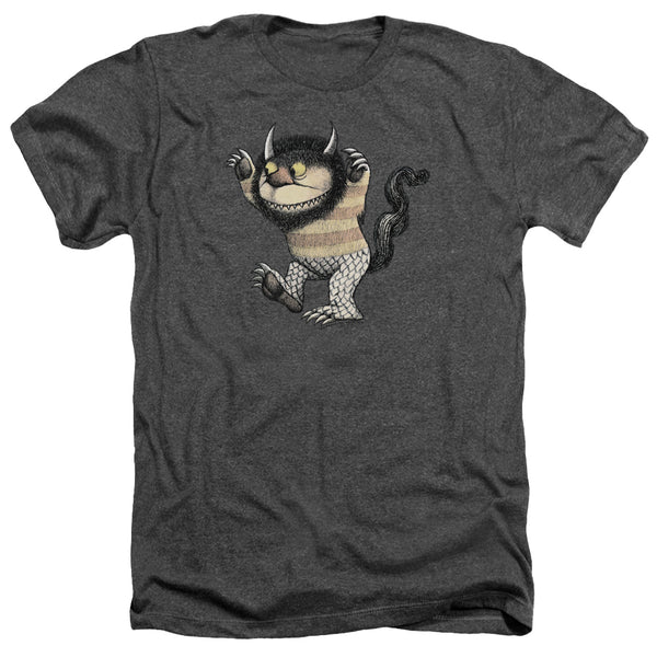 Where The Wild Things Are - Carol Adult Regular Fit Heather Short Sleeve