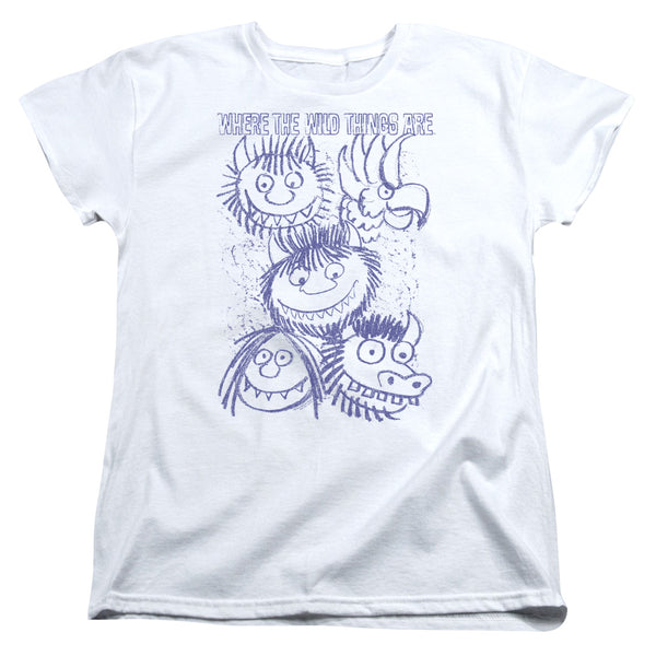 Where The Wild Things Are - Wild Sketch Women's Short Sleeve