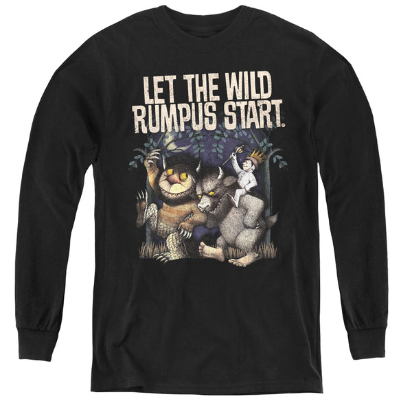 Where The Wild Things Are - Wild Rumpus L - S Youth