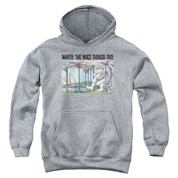 Where The Wild Things Are - Cover Art Youth Hooded Sweatshirt