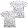 Where The Wild Things Are - Wild Scribble (Front - Back Print) Adult Regular Fit Short Sleeve 65 - 35 Poly - Cotton