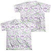 Where The Wild Things Are - Wild Scribble (Front - Back Print) Youth Short Sleeve 100% Poly