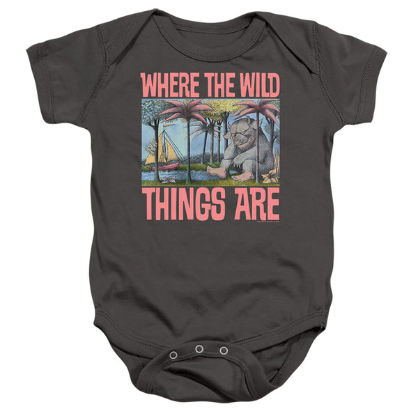 Where The Wild Things Are - Cover Infant Snapsuit