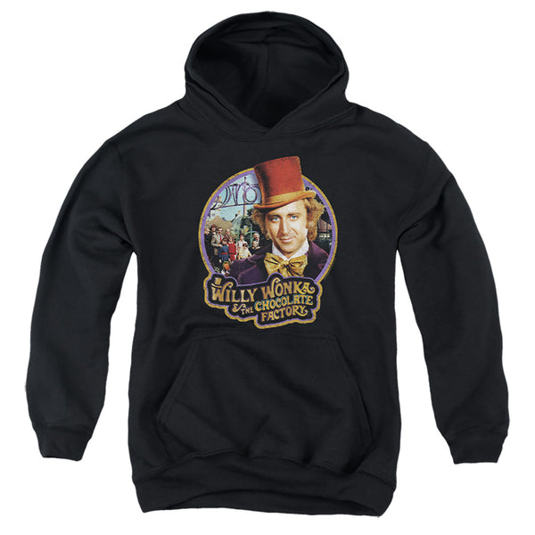 Willy Wonka And The Chocolate Factory - Contestants Youth Hooded Sweatshirt