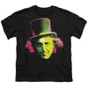 Willy Wonka And The Chocolate Factory - Willy Wonka Face Youth Short Sleeve