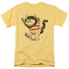 Where The Wild Things Are - Line Art Adult Regular Fit Short Sleeve
