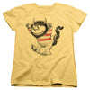 Where The Wild Things Are - Line Art Women's Short Sleeve