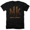 Mortal Kombat 11 - Mk11 Lava Adult Regular Fit Heather Short Sleeve