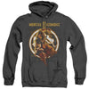 Mortal Kombat 11 - Scorpion Flames Adult Heather Hoodie
