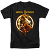 Mortal Kombat 11 - Scorpion Flames Adult Regular Fit Short Sleeve