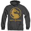 Mortal Kombat 11 - Dragon Logo Adult Heather Hoodie