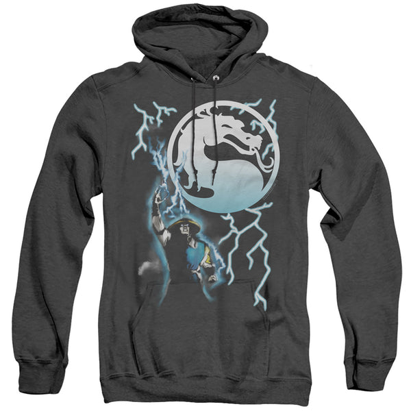 Mortal Kombat Klassic - Raiden Adult Heather Hoodie