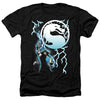 Mortal Kombat Klassic - Raiden Adult Regular Fit Heather Short Sleeve