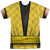 Mortal Kombat Klassic - Scorpion Outfit Adult Regular Fit Short Sleeve 100% Poly