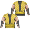 Mortal Kombat Klassic - Scorpion Outfit L - S Adult Poly Crew