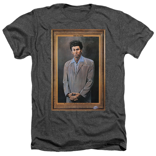 Seinfeld - Kramer Painting Adult Regular Fit Heather Short Sleeve