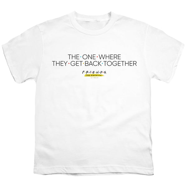 Friends - The One With Reunion Youth Short Sleeve