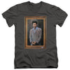 Seinfeld - Kramer Portrait Adult Slim Fit V Neck Cotton