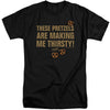 Seinfeld - Pretzels Thirsty Adult Tall Fit Short Sleeve