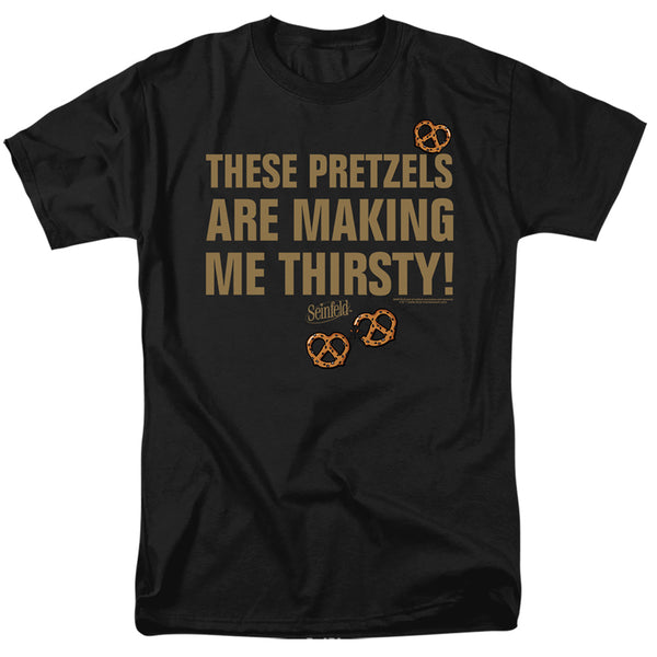 Seinfeld - Pretzels Thirsty Adult Regular Fit Short Sleeve