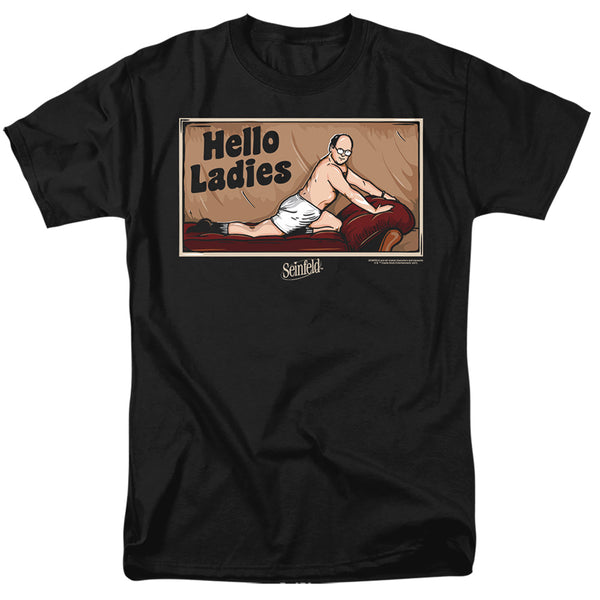 Seinfeld - Hello Ladies Adult Regular Fit Short Sleeve