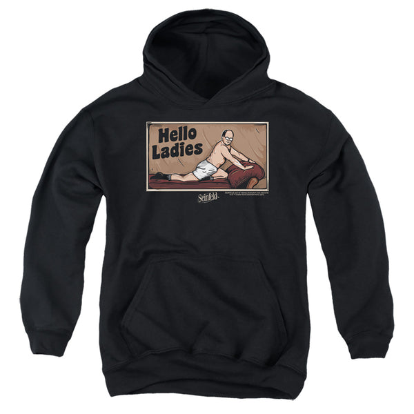 Seinfeld - Hello Ladies Youth Hooded Sweatshirt