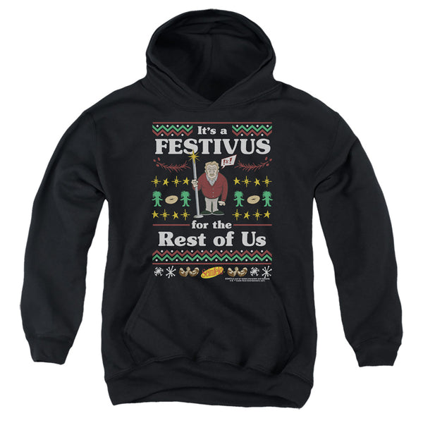 Seinfeld - Festive Festivus Youth Hooded Sweatshirt