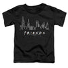 Friends - Light Blueline Toddler Short Sleeve