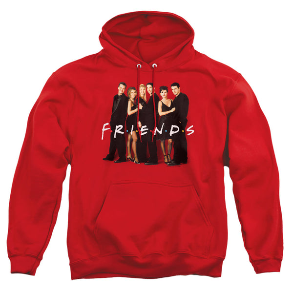 Friends - Cast In Black Adult Pullover Hoodie