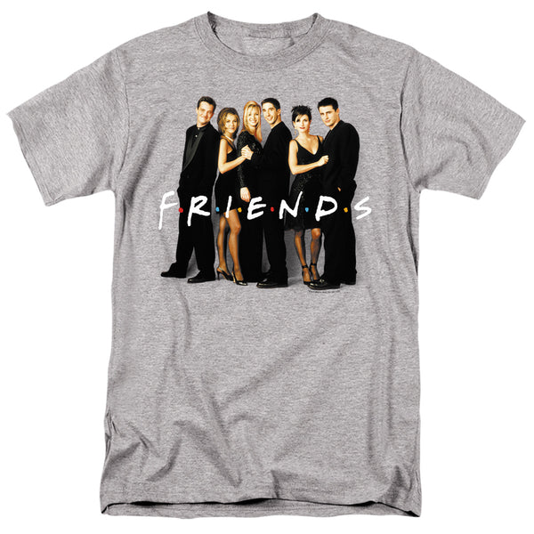Friends - Cast In Black Adult Regular Fit Short Sleeve
